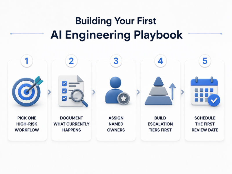 AI engineering playbook guildline