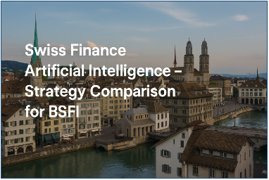 Swiss finace Artificial intelligence – Strategy Comparison for BSFI