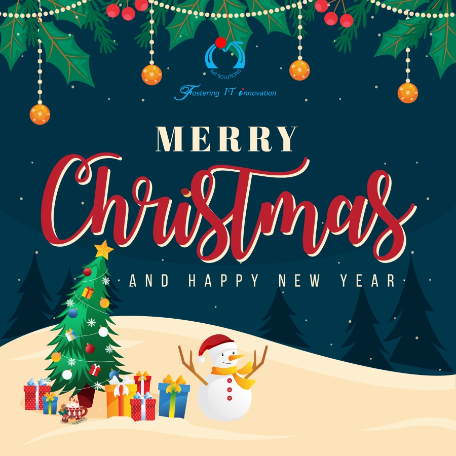 Merry Christmas and a Happy New Year from Your Partners at IMT Solutions!