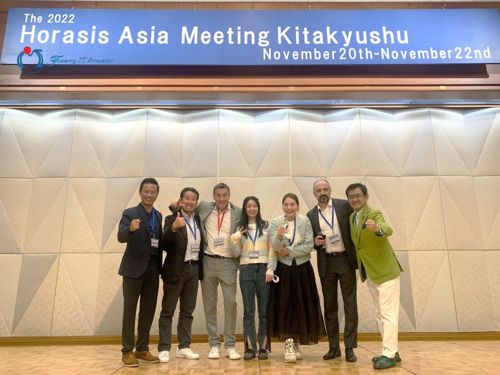 IMTSolutions President, An Mai, and Sharework CEO, Quyen Nguyen, in Kitakyushu for Horasis Asia Meeting 2022